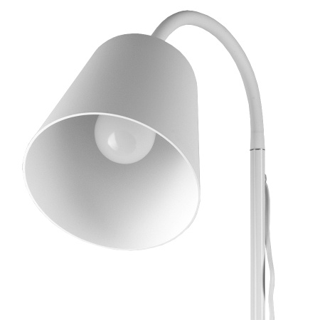 Торшер 1*60Вт E27 белый GFL-011